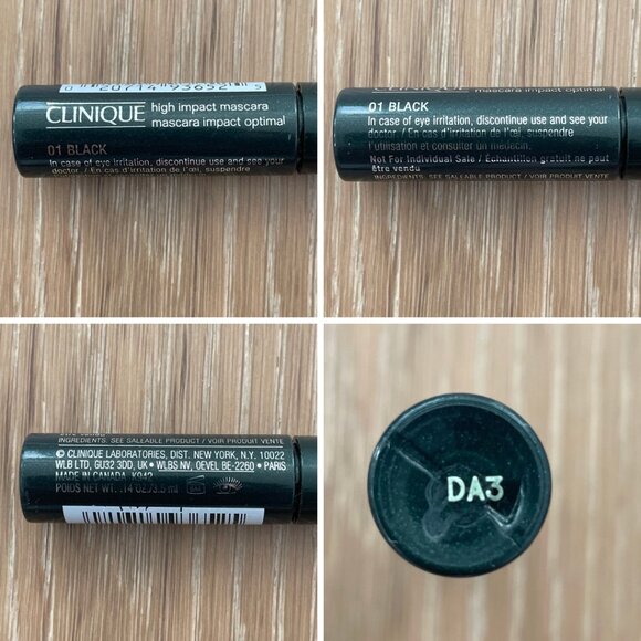 Mascara Makeup 6 Mini Samples Benefit Clinique Maybelline L’Oreal Polite Society - Picture 4 of 10